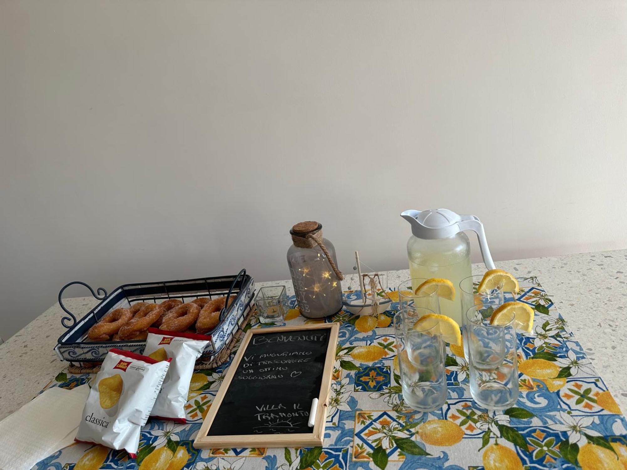 Villa Il Tramonto Агрополи Екстериор снимка
